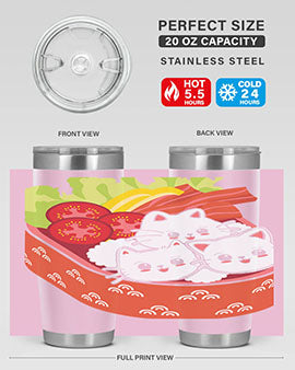 Kawaii Cat Boxed Lunch Anime Anime 266#- anime- Tumbler