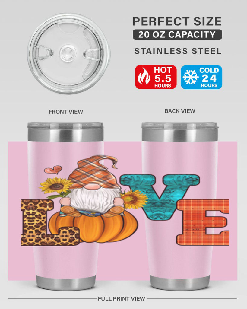 LOVEFallGnome 417#- fall- Tumbler
