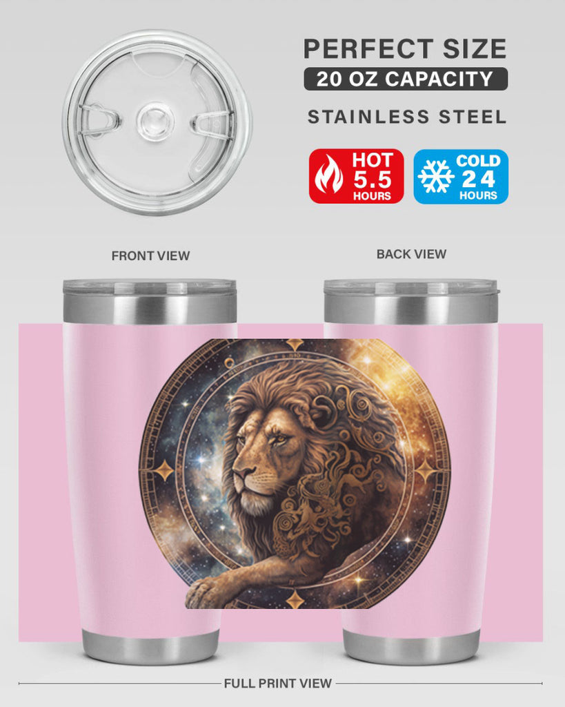 Leo 277#- zodiac- Tumbler