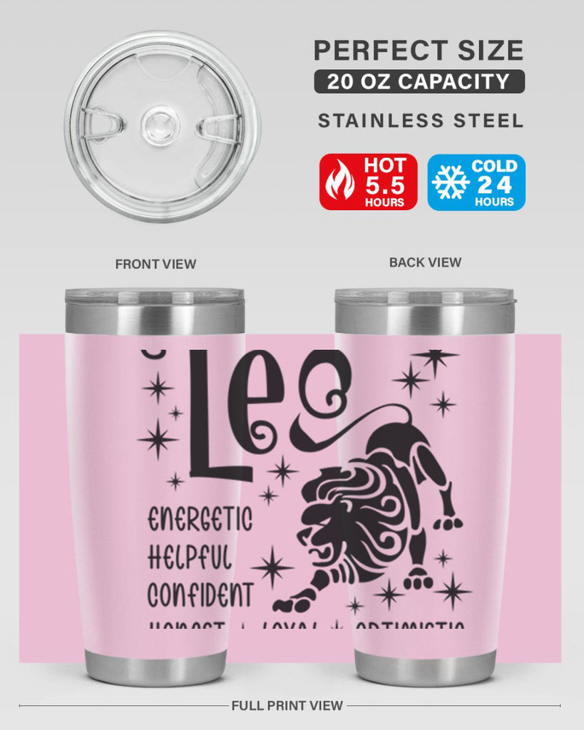 Leo 278#- zodiac- Tumbler