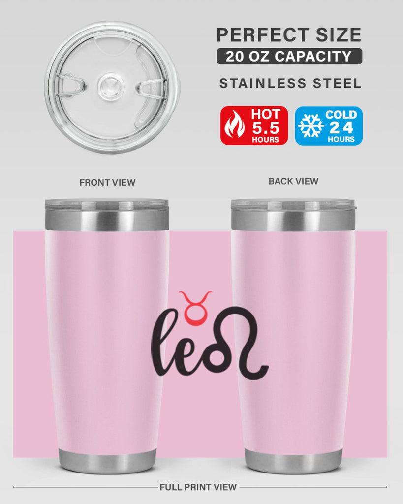 Leo 284#- zodiac- Tumbler