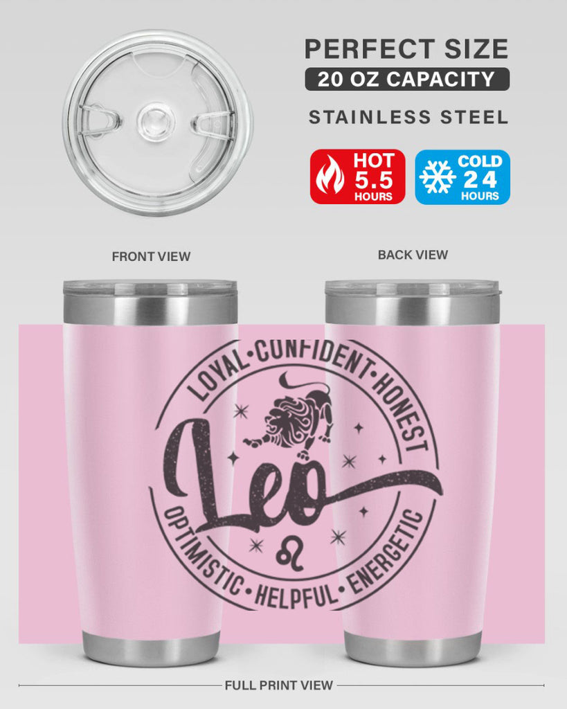 Leo 285#- zodiac- Tumbler