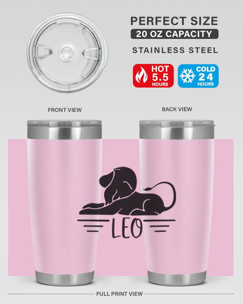 Leo 288#- zodiac- Tumbler