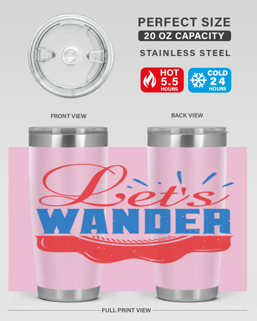 Let’s wander Style 94#- Best Friend- Tumbler