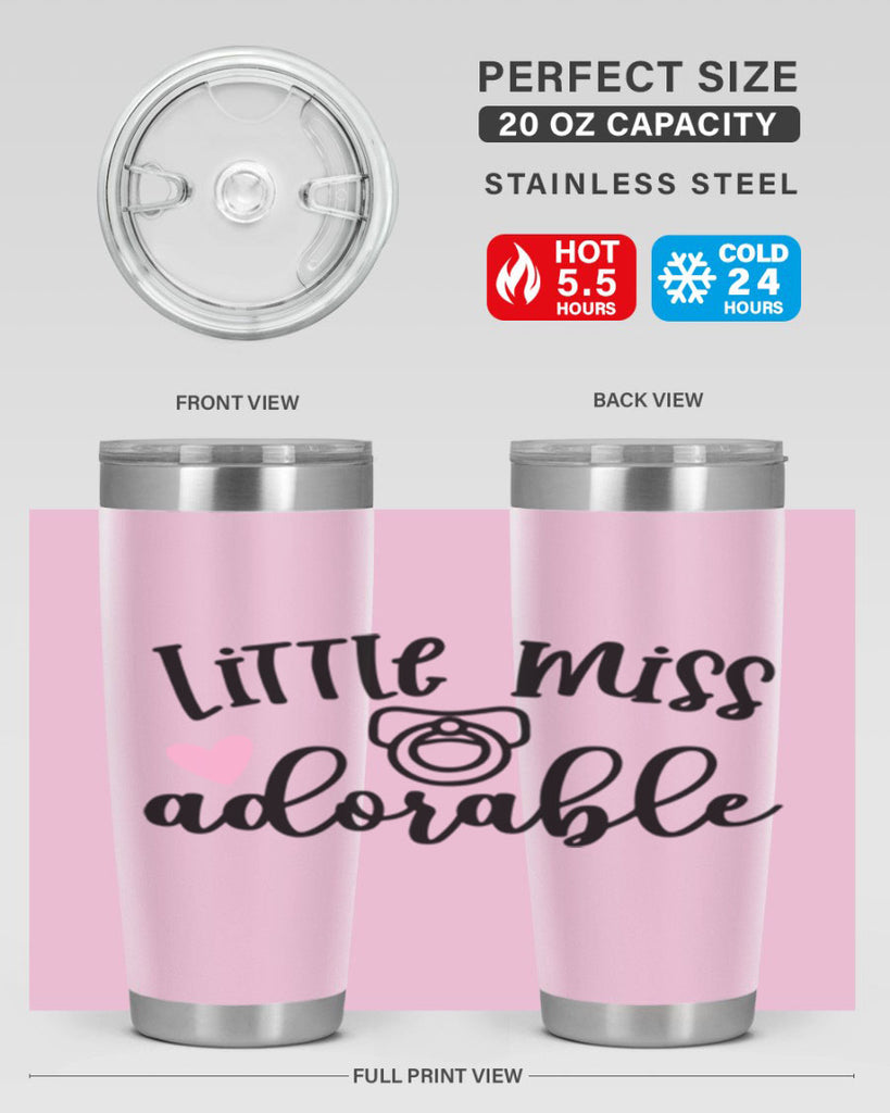 Little Miss Adorable Style 59#- baby- tumbler