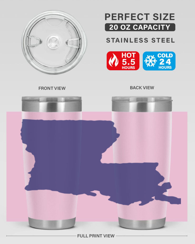 Louisiana 33#- stateflags- Tumbler