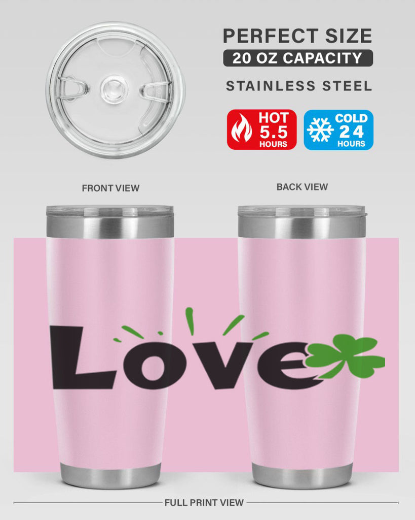 Love Style 152#- St Patricks Day- Tumbler