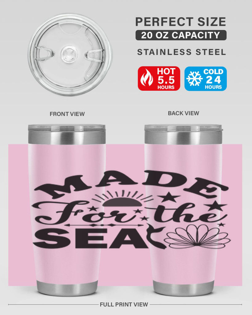 Made for the Sea 308#- mermaid- Tumbler