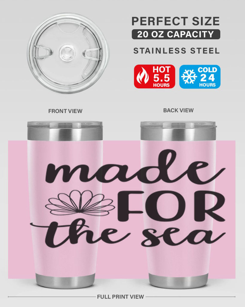 Made for the sea 309#- mermaid- Tumbler