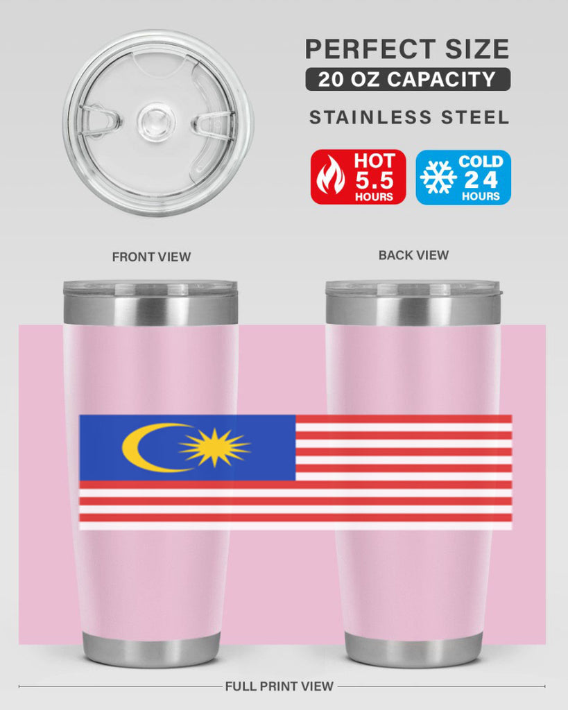 Malaysia 94#- world flags- Tumbler