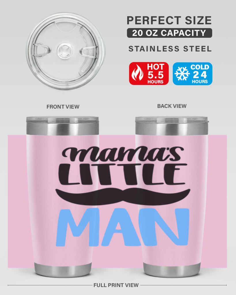 Mamas Little Man Style 49#- baby- tumbler