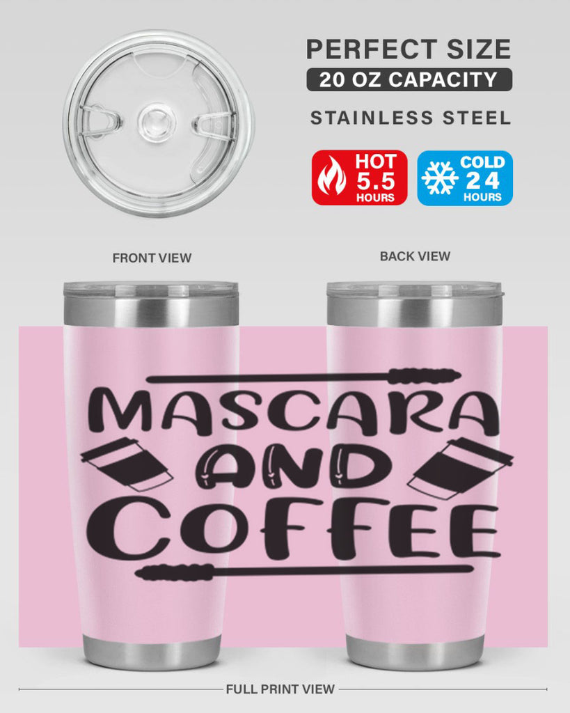 Mascara and Coffee 117#- fashion- Cotton Tank