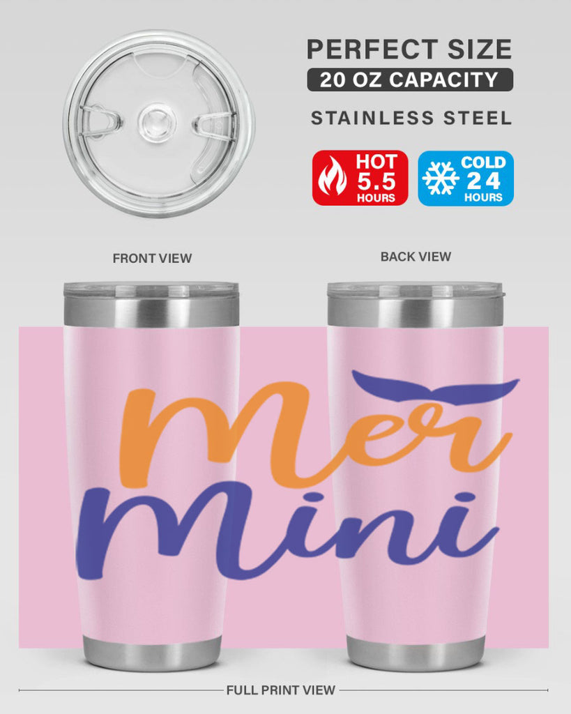 Mer Mini 337#- mermaid- Tumbler