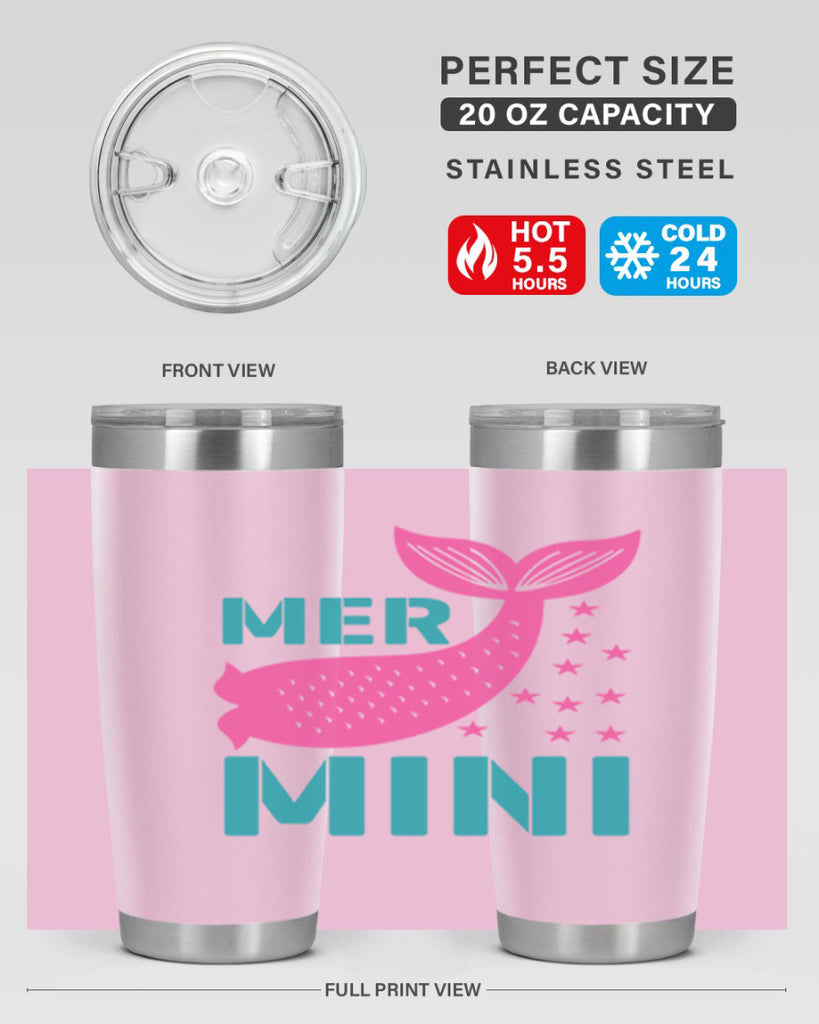 Mer Mini 341#- mermaid- Tumbler