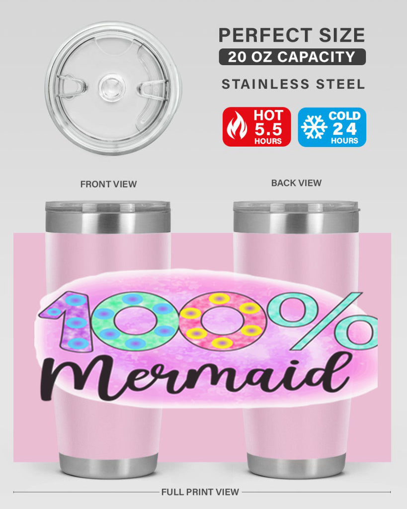 Mermaid 1#- mermaid- Tumbler