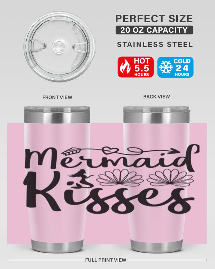 Mermaid Kisses design 427#- mermaid- Tumbler