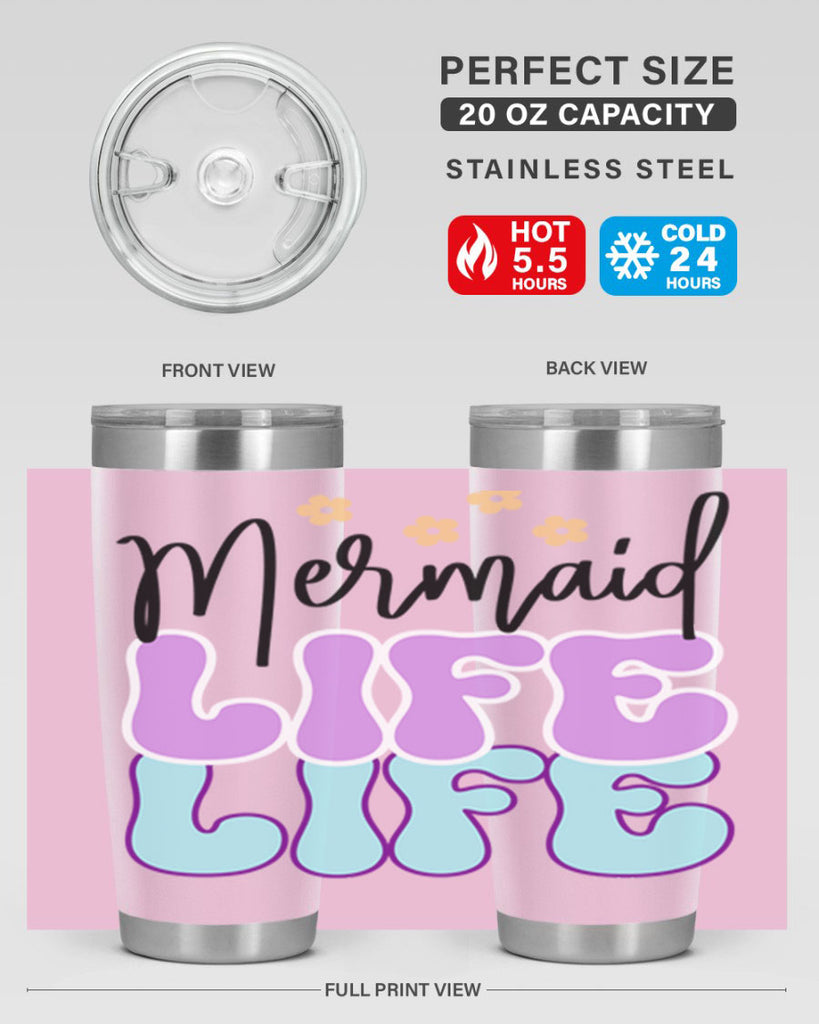 Mermaid Life 430#- mermaid- Tumbler