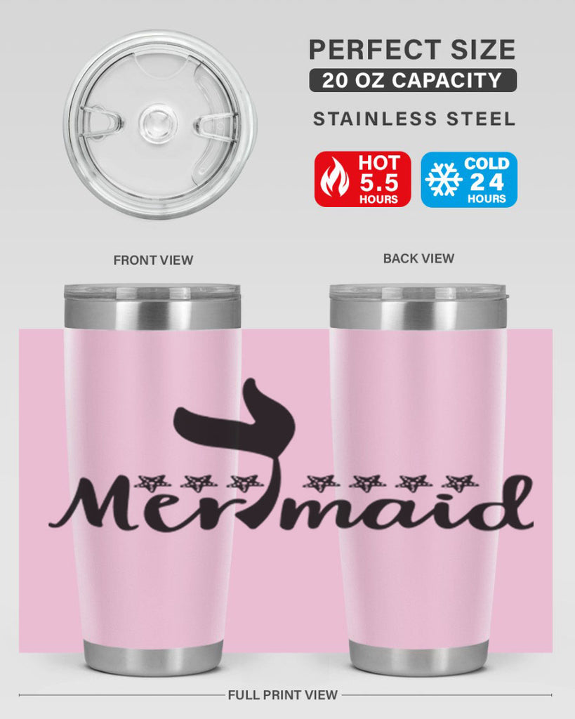 Mermaid design 451#- mermaid- Tumbler