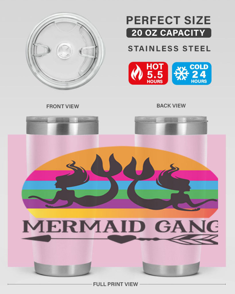 Mermaid gang 402#- mermaid- Tumbler