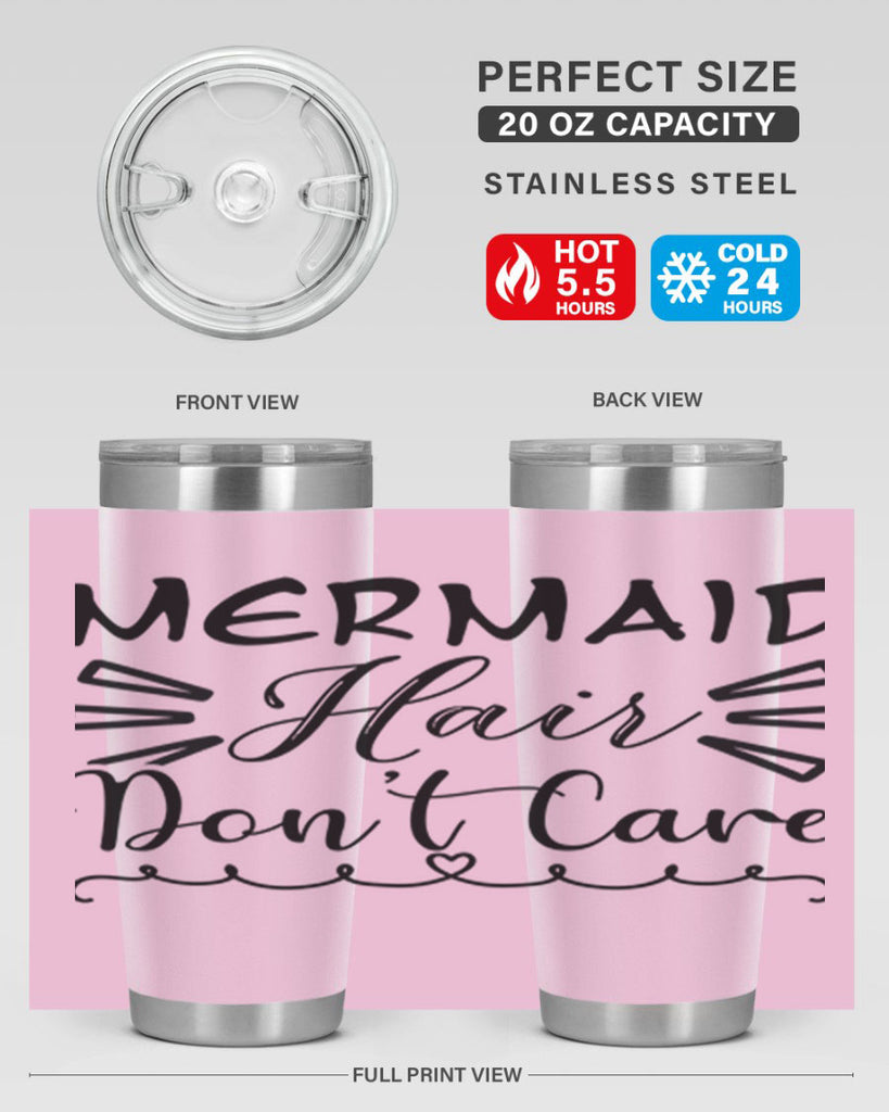 Mermaid hair dont care 404#- mermaid- Tumbler