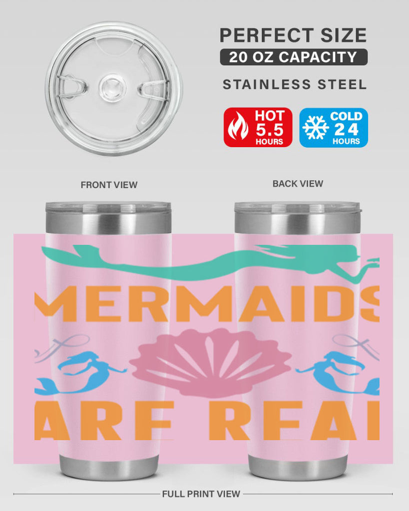 Mermaids Are Real Design 478#- mermaid- Tumbler