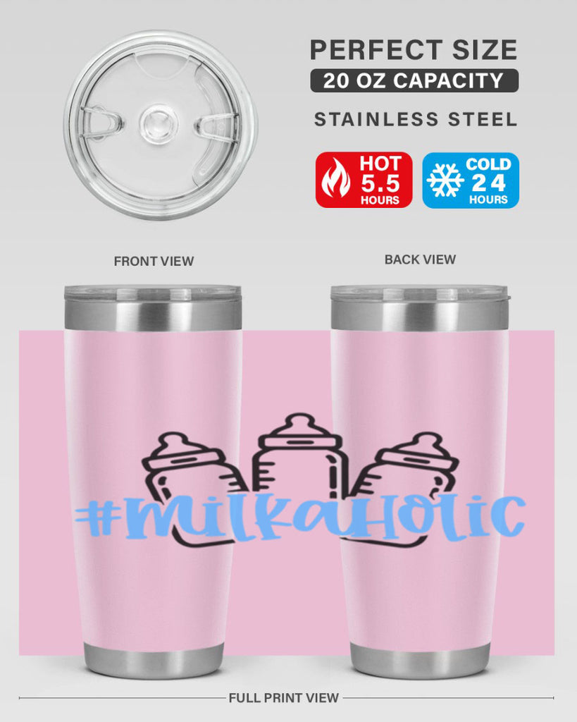 Milkaholic Style 46#- baby- tumbler