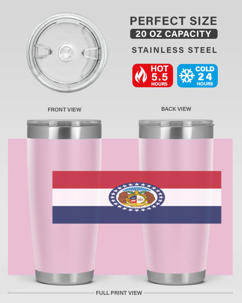 MissouriMissouri 27#- Us Flags- Tumbler