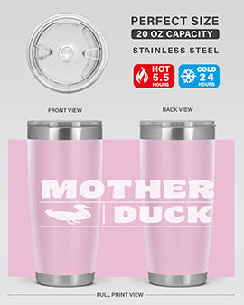 Mother ducker Style 24#- duck- Tumbler