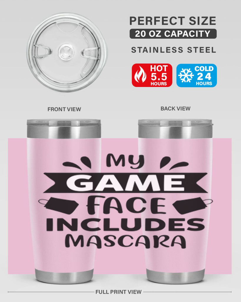 My Game Face Includes Mascara 126#- fashion- Cotton Tank