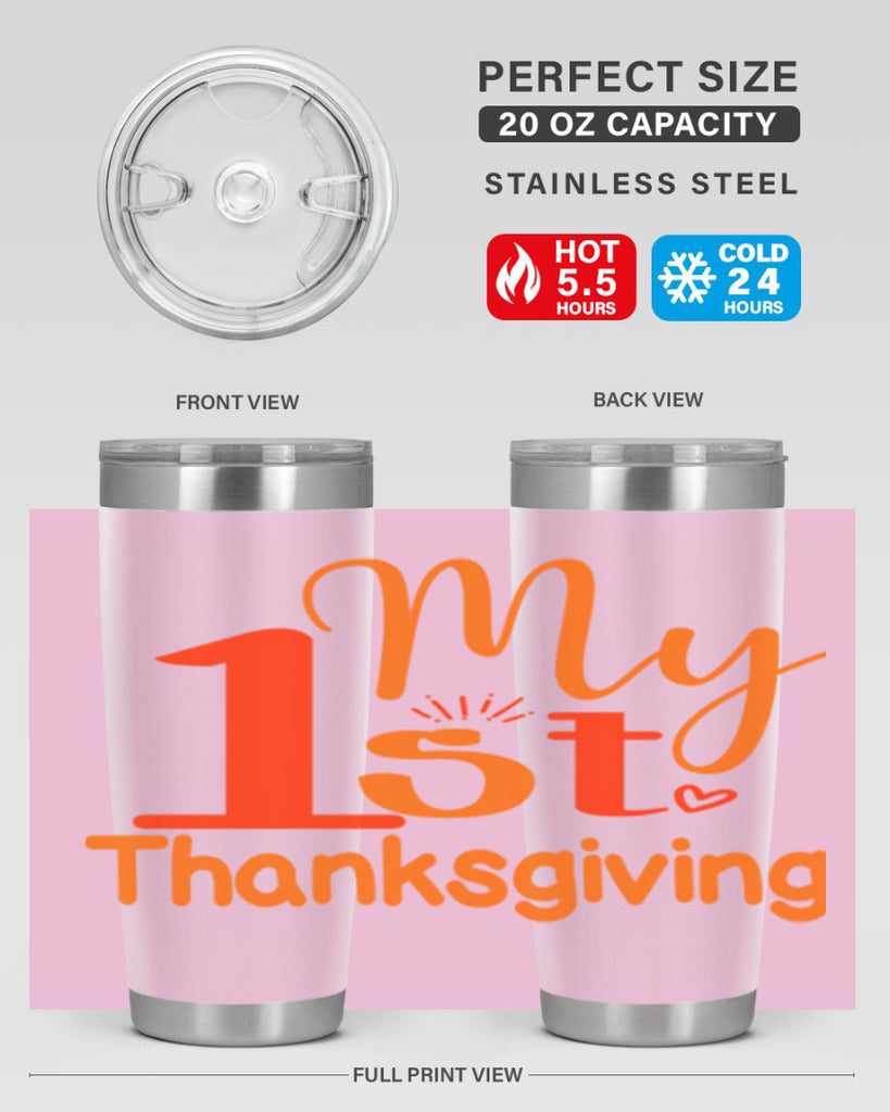 My st Thanksgiving Design 431#- fall- Tumbler