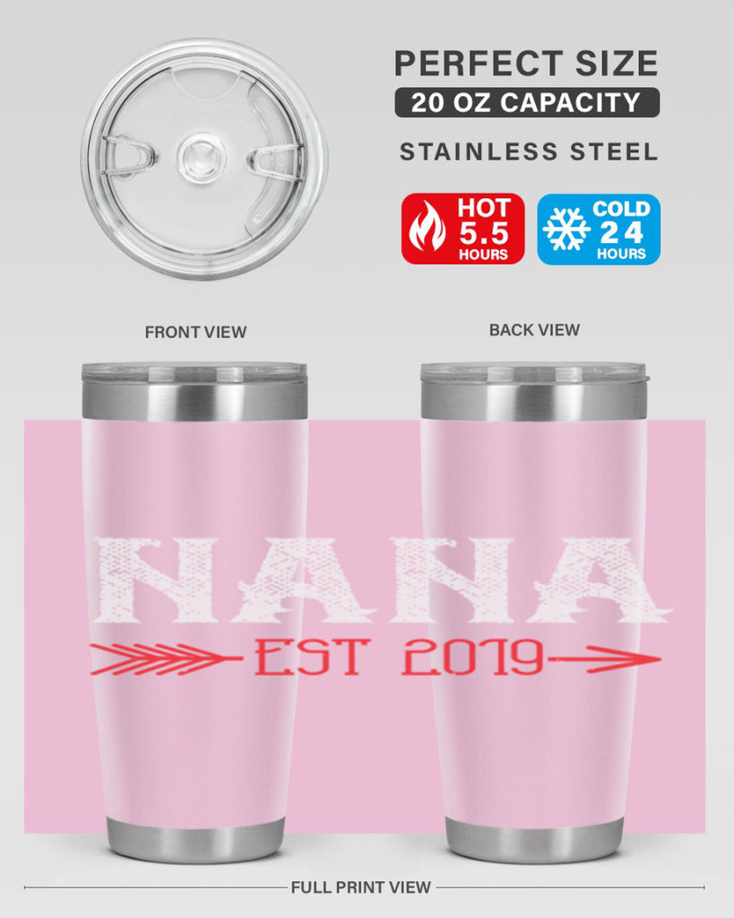 NANA Est 10#- grandma - nana- Tumbler