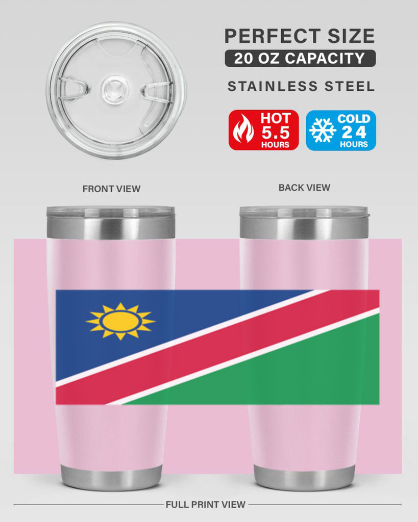 Namibia 78#- world flags- Tumbler