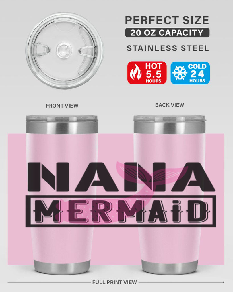 Nana mermaid 517#- mermaid- Tumbler