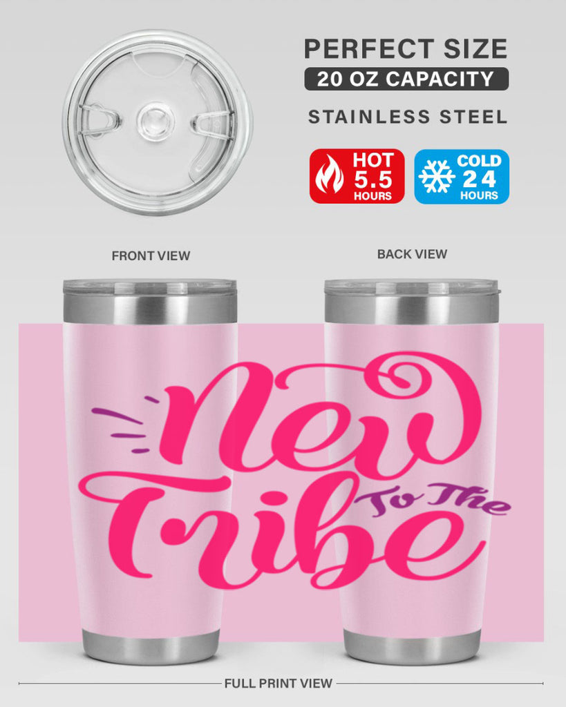 New To the Tribe Style 213#- baby- tumbler