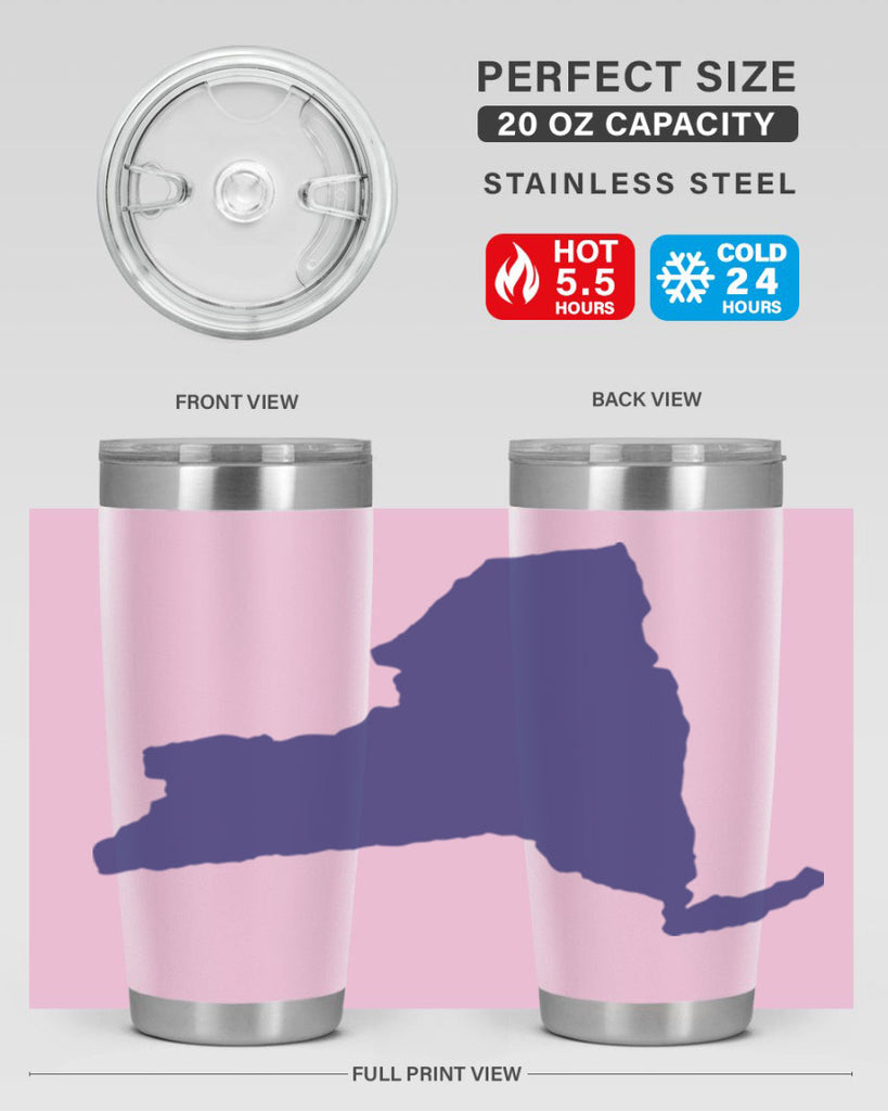 New York 19#- stateflags- Tumbler