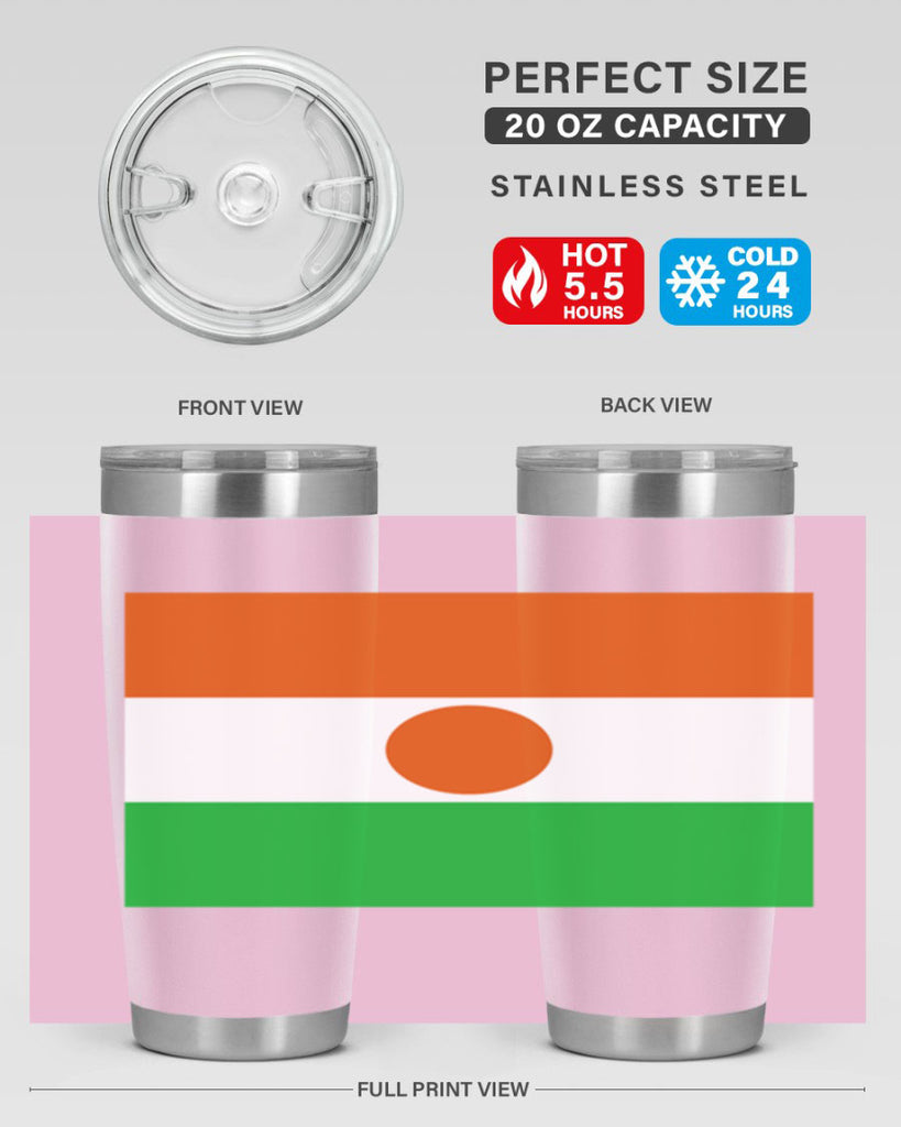 Niger 72#- world flags- Tumbler