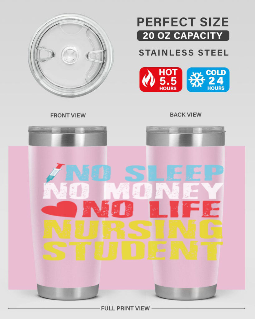 No Sleep Style 290#- nurse- tumbler