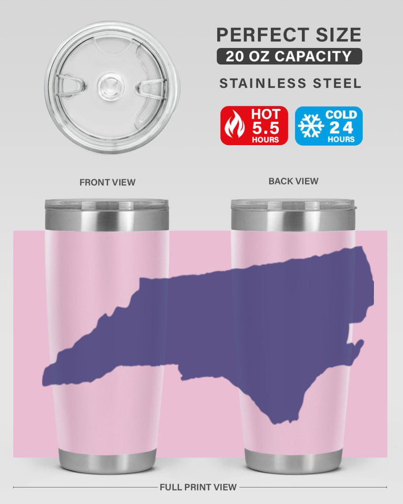 North Carolina 18#- stateflags- Tumbler