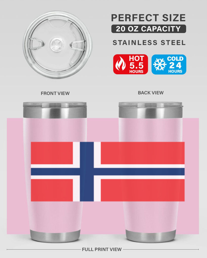 Norway 68#- world flags- Tumbler