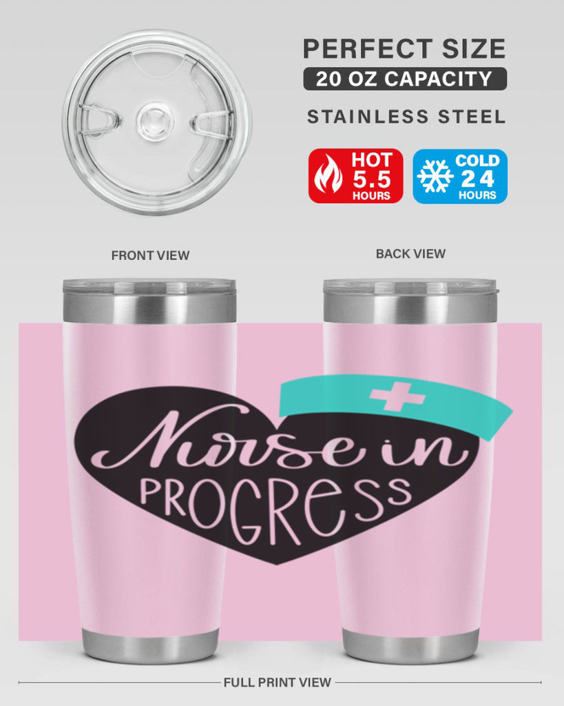 Nurse In Progress Style Style 112#- nurse- tumbler