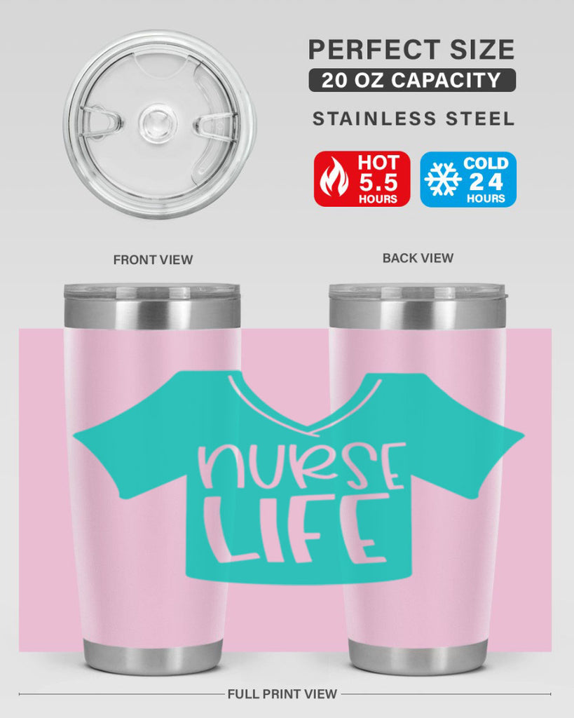 Nurse Life Style Style 105#- nurse- tumbler