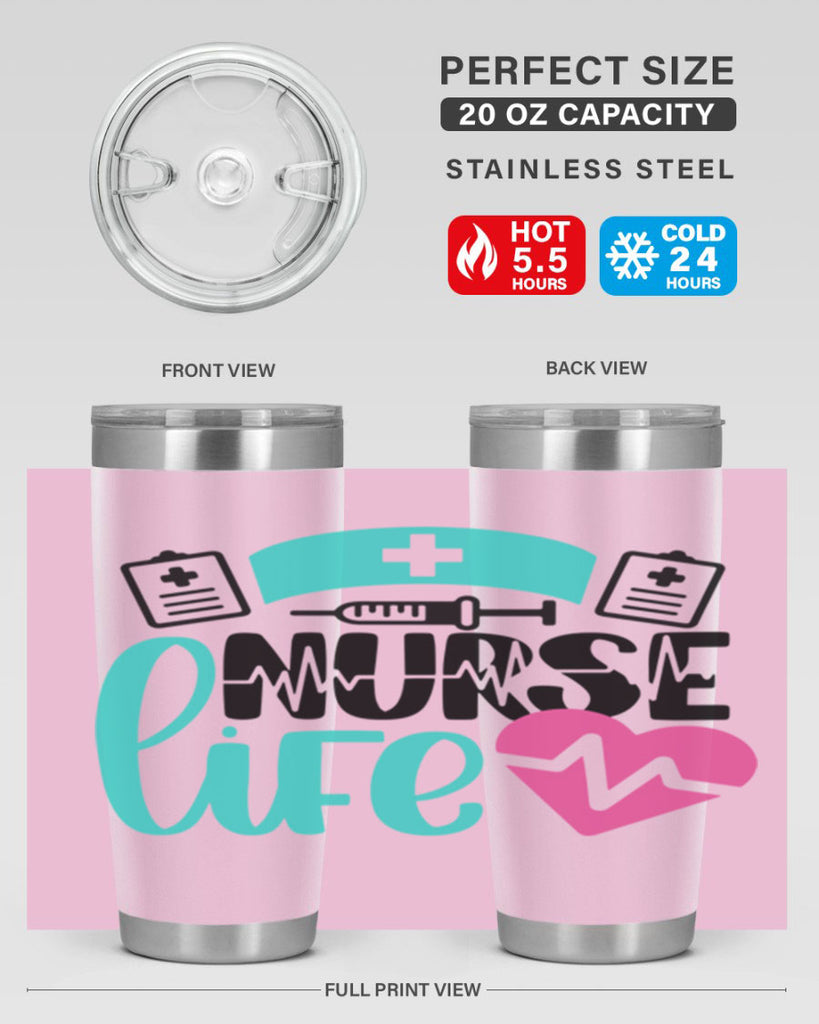 Nurse Life Style Style 106#- nurse- tumbler