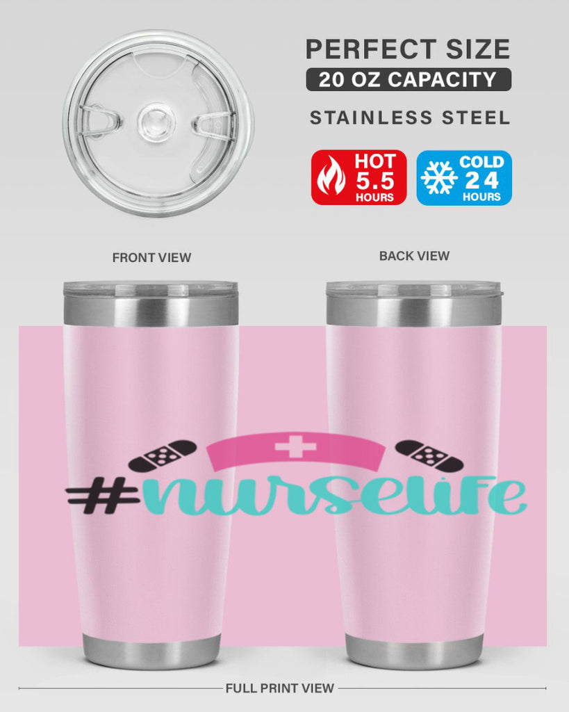 Nurse Life Style Style 107#- nurse- tumbler