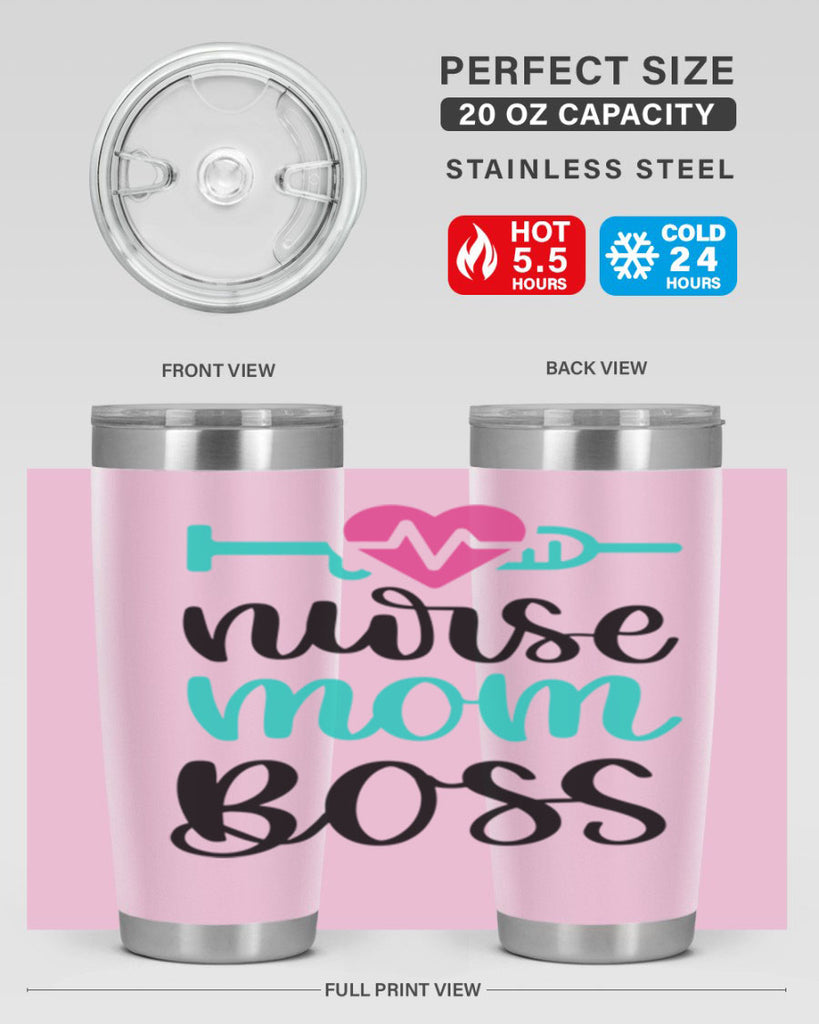 Nurse Mom Boss Style Style 101#- nurse- tumbler