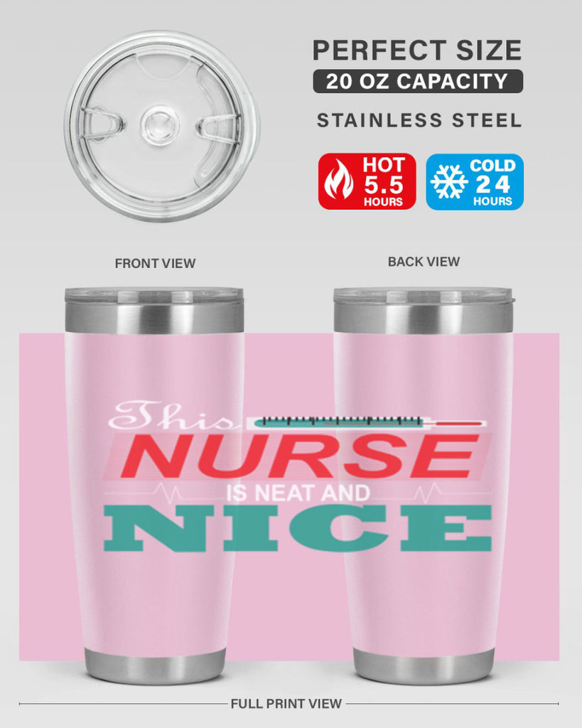 Nurse NiceTransperntPNG Style 403#- nurse- tumbler