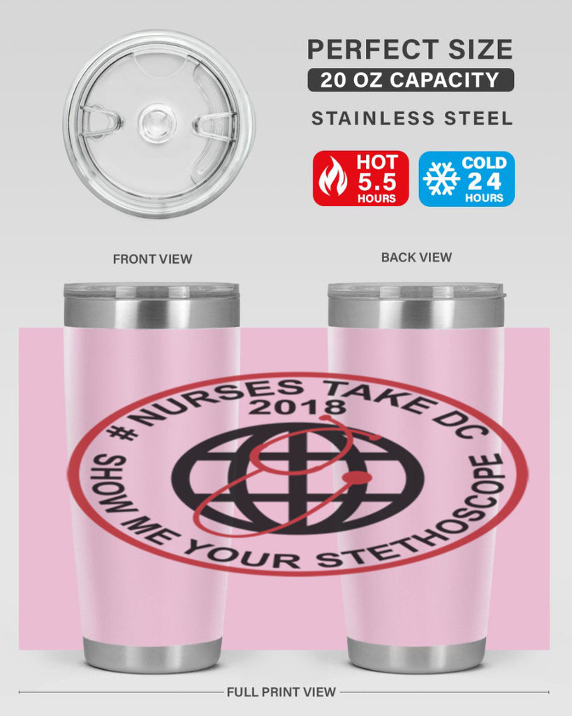 Nurse Takes Dc Design Style 335#- nurse- tumbler