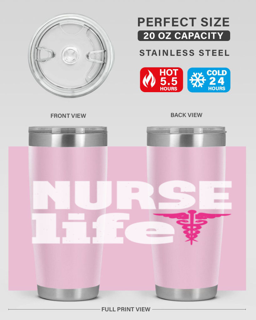 Nurse life Style 283#- nurse- tumbler