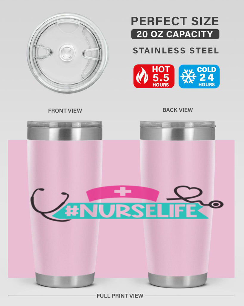 Nurselife Style Style 92#- nurse- tumbler