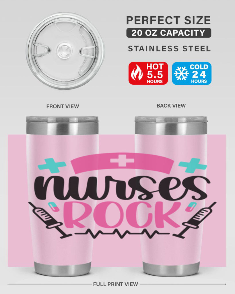 Nurses Rock Style Style 79#- nurse- tumbler