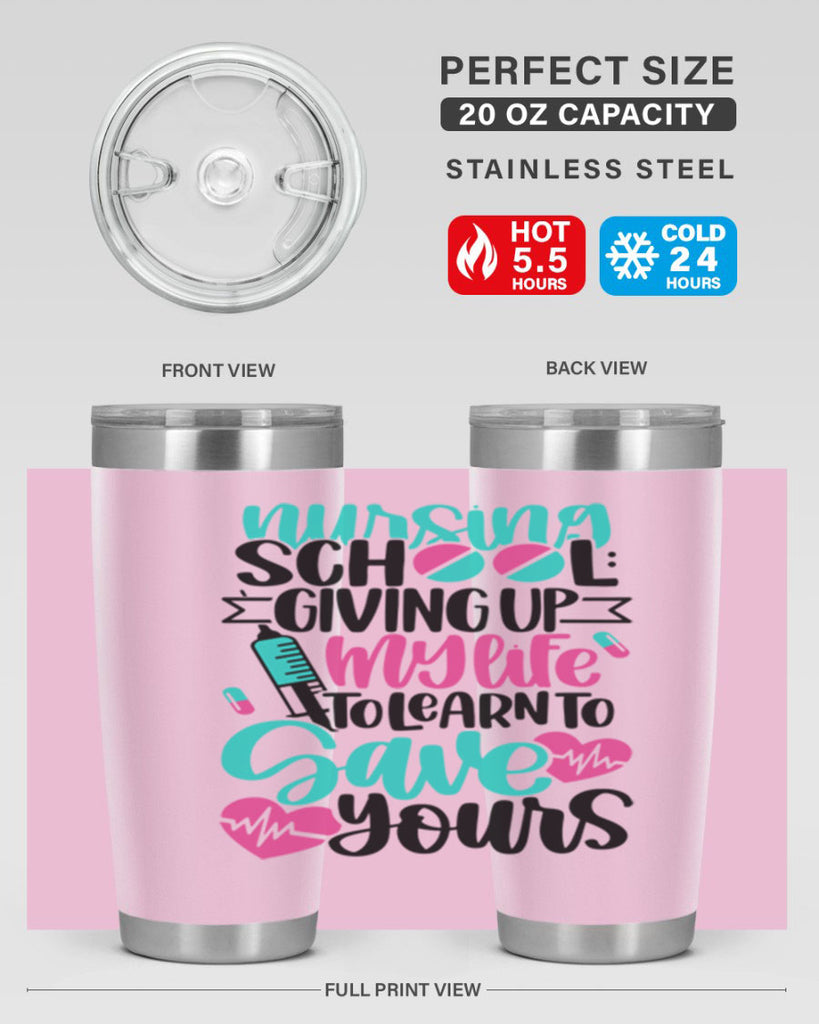 Nursing School Giving Style Style 66#- nurse- tumbler